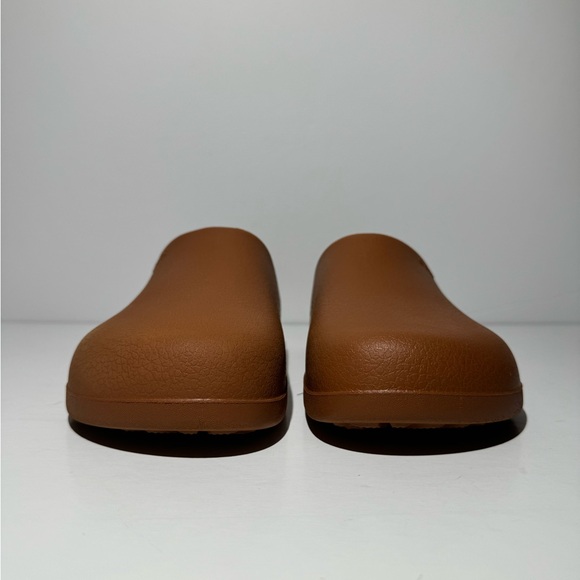 CROCS Dylan Clogs Slip On Slides Size Men’s 9 Women’s 11 Brown Shoes Sandals - Picture 5 of 9